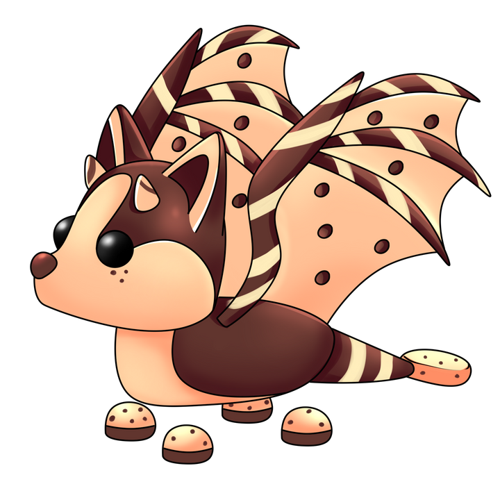 Chocolate Chip Bat Dragon | Exoticloot